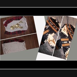 Long Sleeve Shirt & Leggings Set